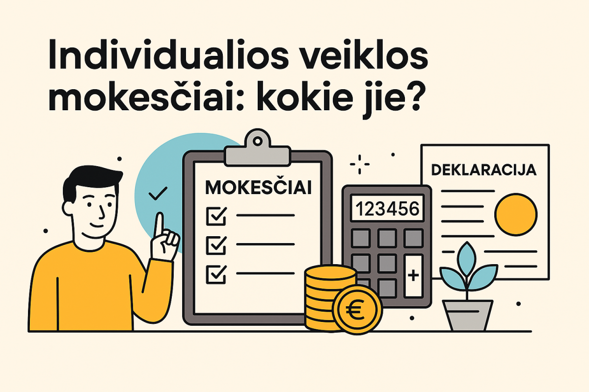 Individualios veiklos mokesčiai: kokie jie?