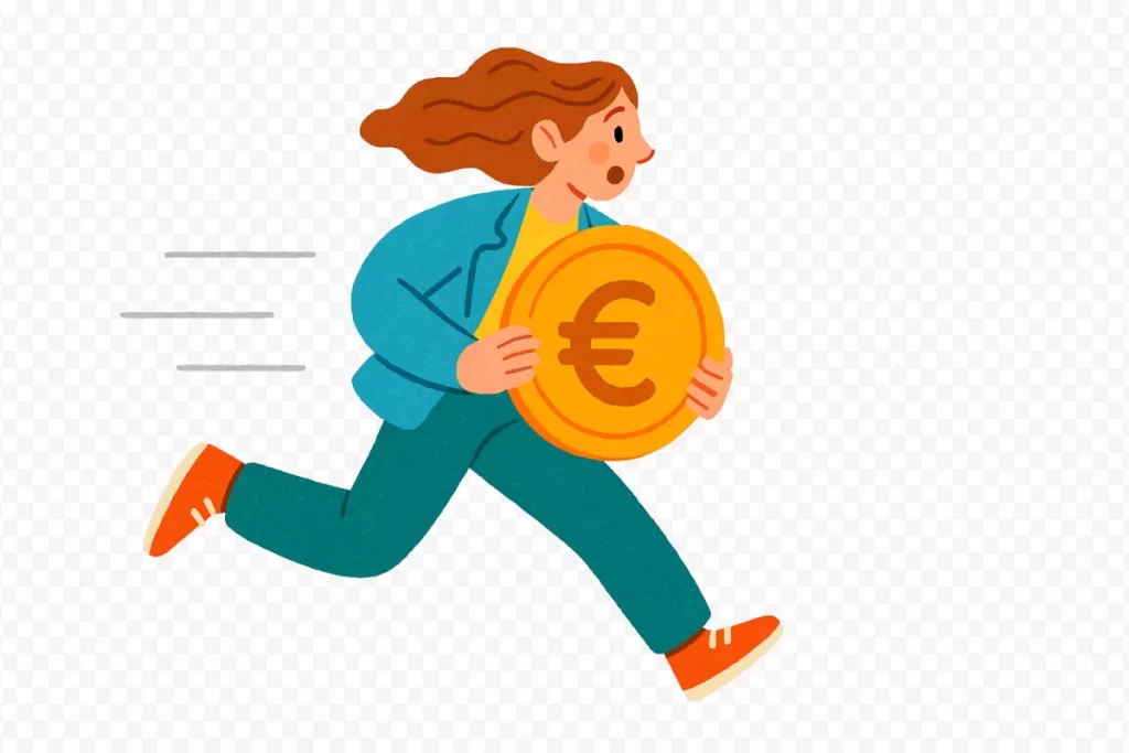 Paskola per 5 min